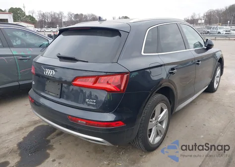 2018 Audi Q5 2.0T Premium/2.0T Tech Premium z USA, uszkodzony, nr VIN WA1BNAFY2J2144792
